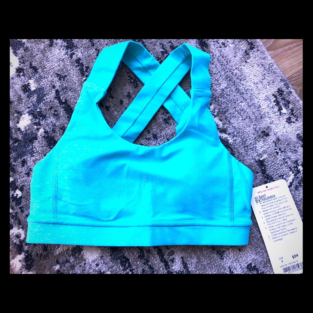 SOLD Lululemon All Sport adjustable bra stop 4